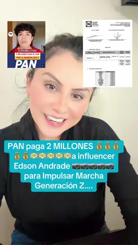 Edson Andrade recibe 2 mdp del partido PAN en México por impulsar marcha generación Z en México #noticias #politica #mexico #4t #morena 