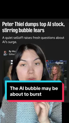 While Canadian politicians are still caught up in their AI love affair, panic is rippling through the stock market Tech expert Jim Thomas writes that the AI bubble may be about to burst, with massively damaging consequences for Canadians. #AI #palantir #nvidia #stocks #finance 