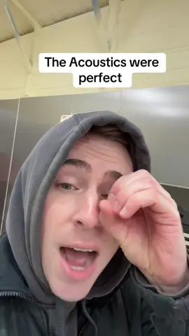 When your boyfriends workshop has good acoustics, you have to take advantage of it.