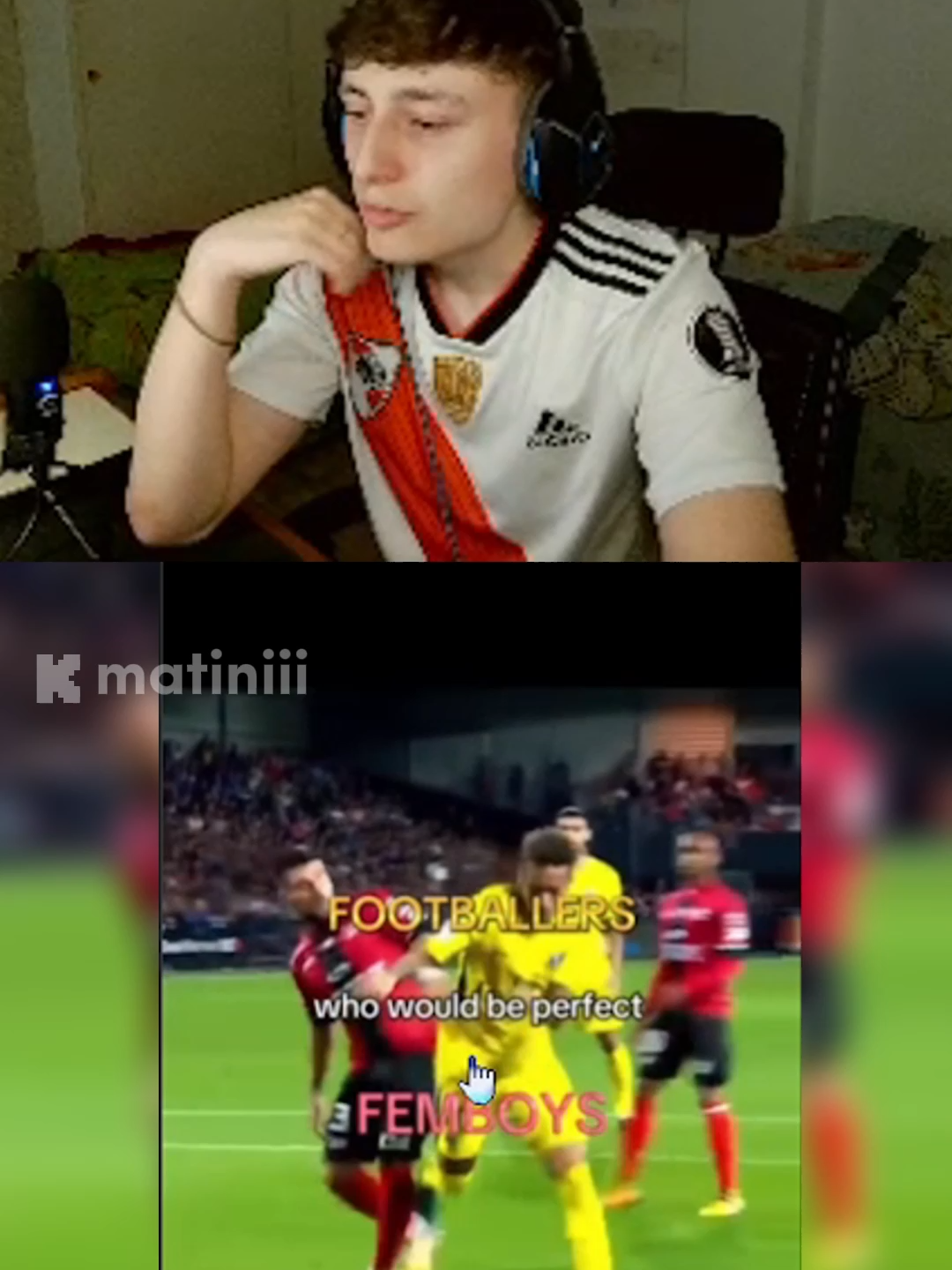 FUTBOLISTAS FEMBOYS | #femboy #futbol #stream #clips #kick #argentina #fyp #matini