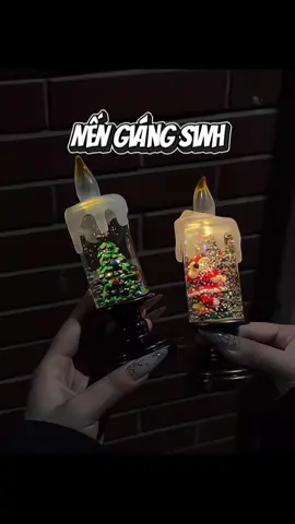 Nến trang trí Giáng Sinh 🎄 #merrychristmas #decor #noel #trangtrigiangsinh #fyppppppppppppppppppppppp 