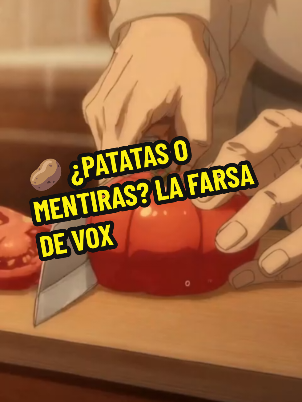 En mi casa las patatas se respetan porque quitan mucha hambre. Son humildes, como la buena gente. 🥔 Pero lo que no trago es que me intenten colar una patata cruda, dura y sin alma, disfrazada de guiso. Eso es lo que hacen: inventarse asociaciones de cartón piedra para montar ruido mientras las verdaderas víctimas del DANA sufren. Todo fachada, todo mentira. Se creen que somos tontos, mi arma. Que no te la den con queso (ni con patatas). La solidaridad es real; su circo, no. 😡💔 Tú te comerías algo que sabes que está podrido por dentro? Pues eso. #DANA #VoxMiente #SolidaridadReal #Bulo #Vox 