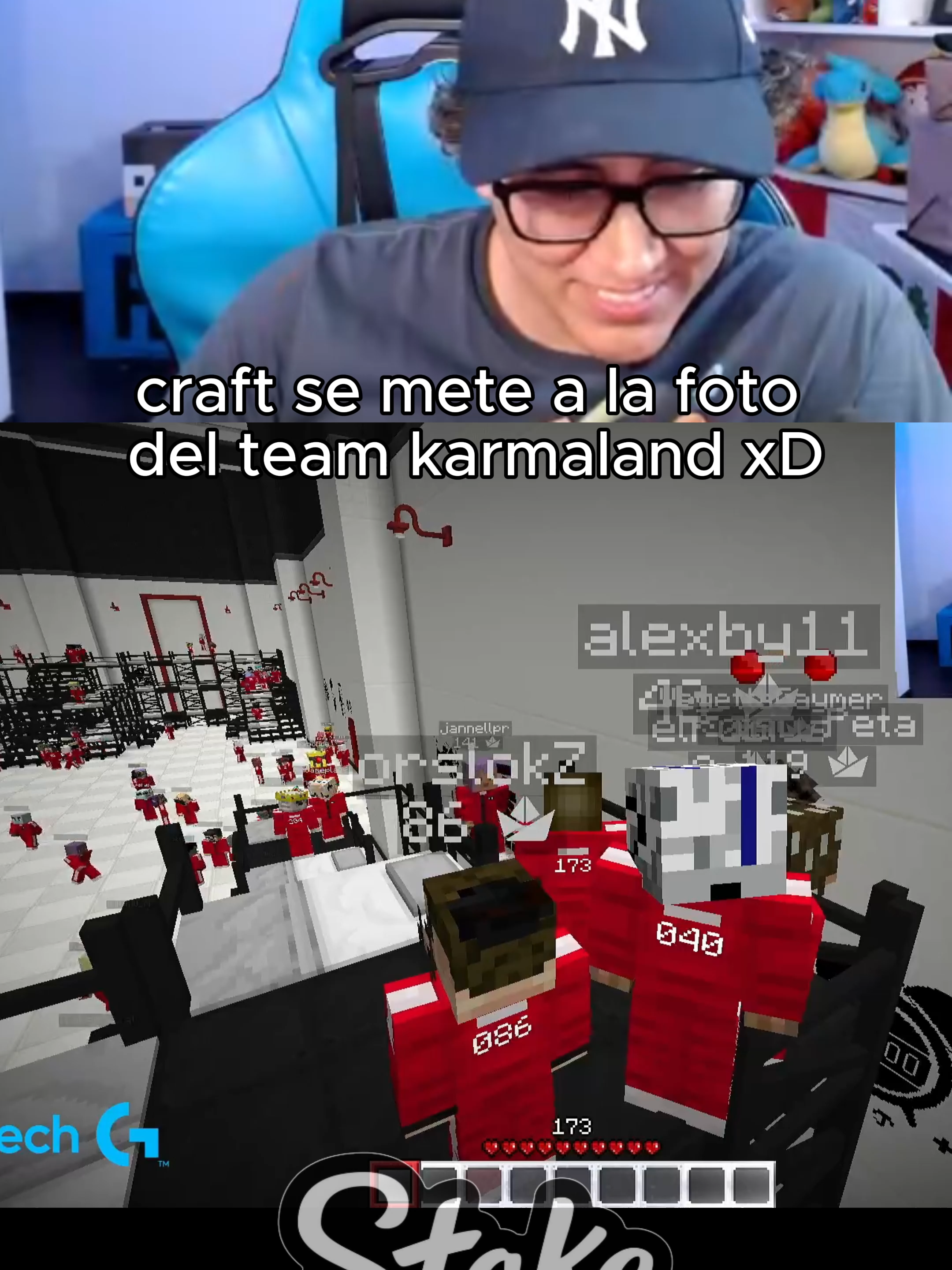craft es parte del team karmaland XD #an7hony96 #anthonycraft #videoviral #foryoupage #fyppppppppppppppppppppppp #clips #humor #fyp #viral #glogloking #sachauzumaki #emetsuki #squidcraftgames4 #Minecraft #vegetta777