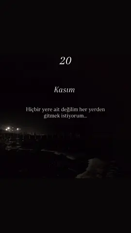 20 Kasım 