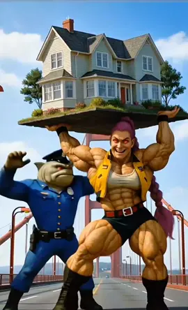 brainrot Kpop demon hunters muscular dancing strong mode 🕺💪😍 #tralalerotralala #tralala #italianbrainrot #brainrot #tungtungtungsahur 