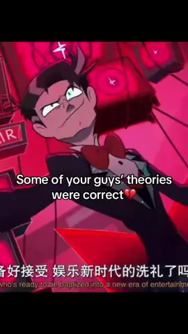 I mean it was quite obvious since he has a tv for a head💔 ;; #fyp #vox #hazbinhotel #plsfyp #silly 