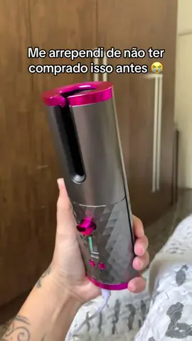 Modelador de cachos portatil 🫶🏼✅✨ #modelador #cachos #shopee #casa #cabelo