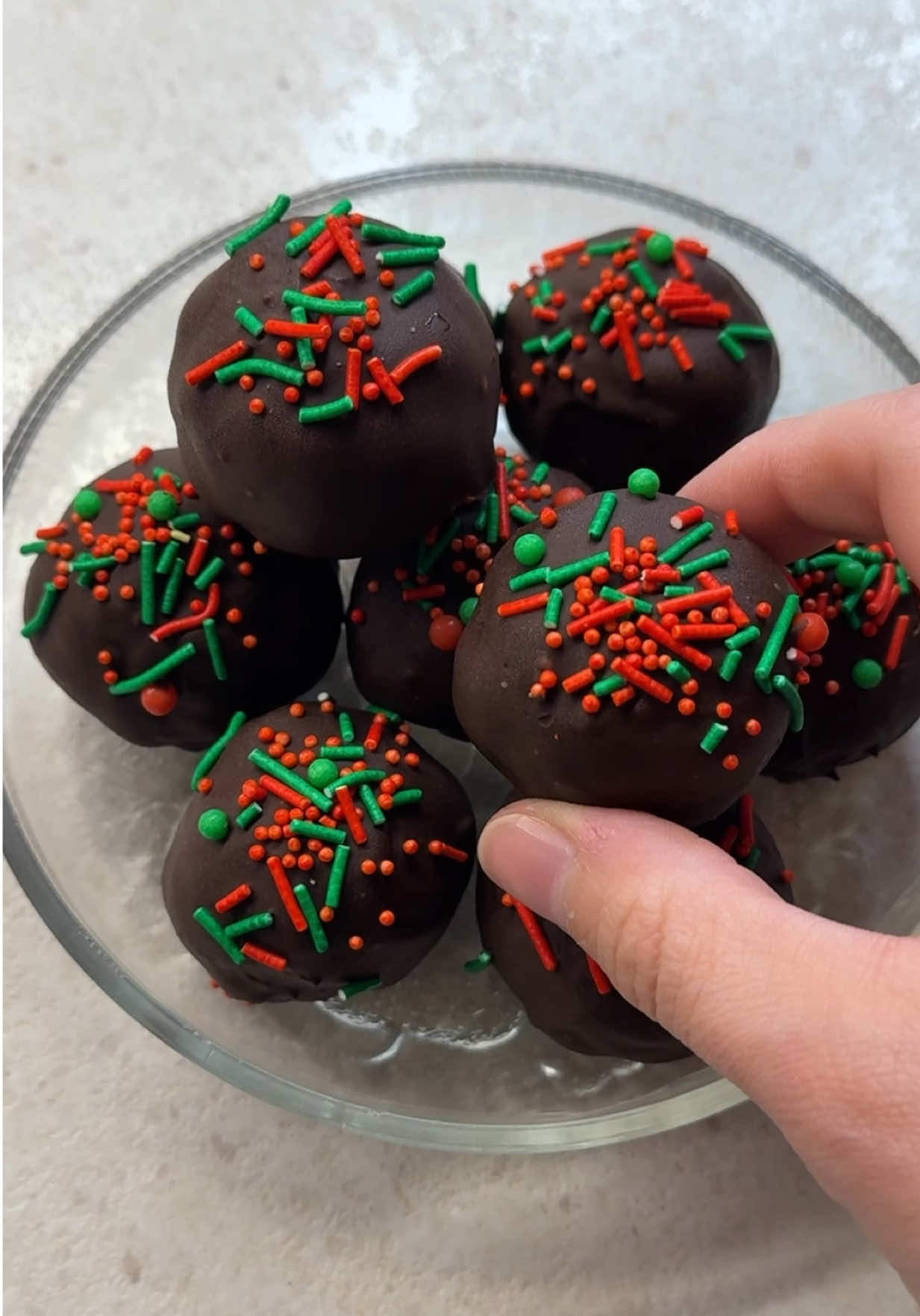 Baileys Chocolate Balls ❤️ #baileys #chocolate #EasyRecipes #christmas #asmr 