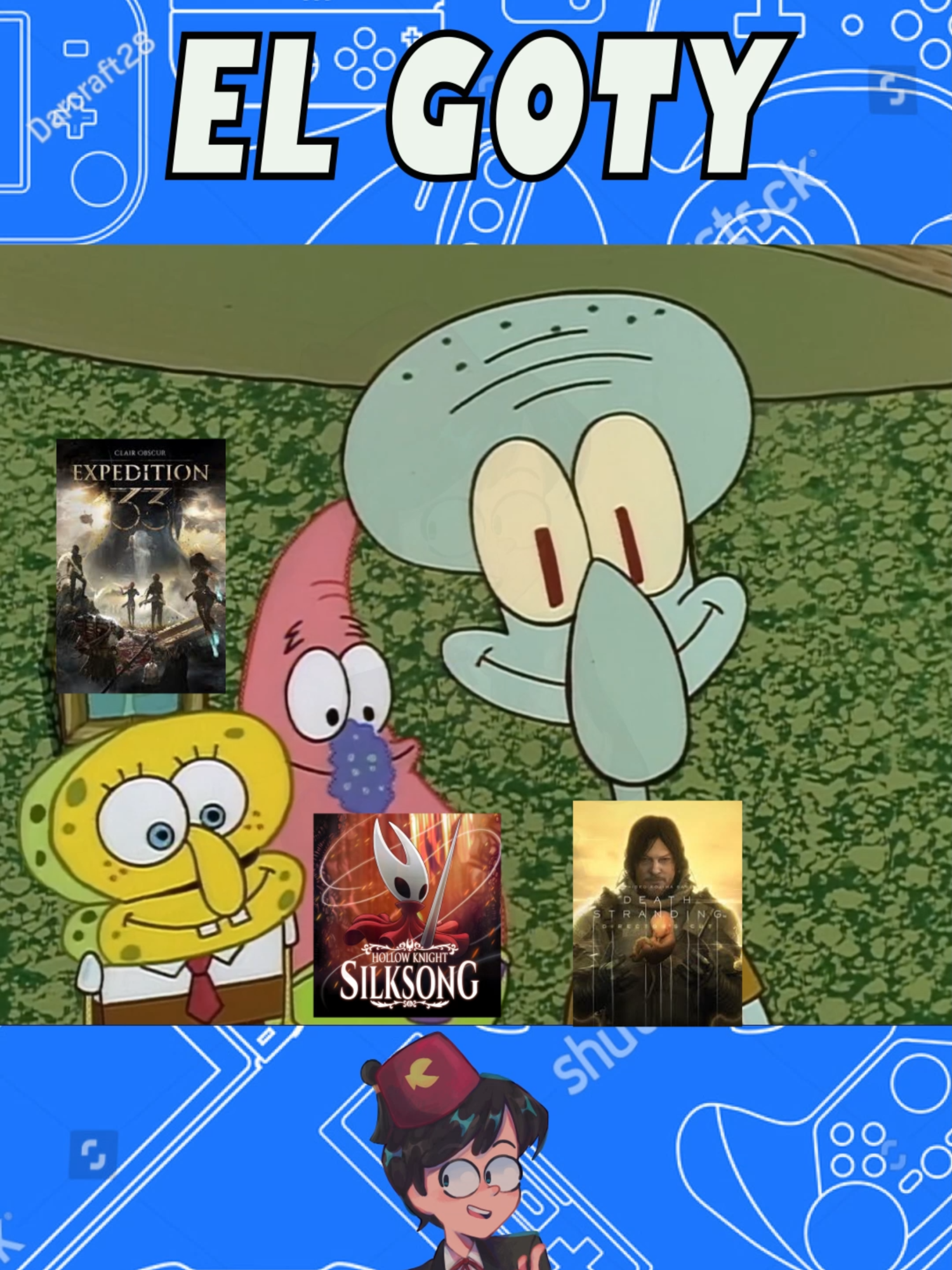 ¿Quién es el Goty?🤔🤔🎮🎮 @anyabel.o.o . . . #videogames #videojuegos #memes #parodia #xbox #steam #nintendo #playstation #parody #humor #silksong