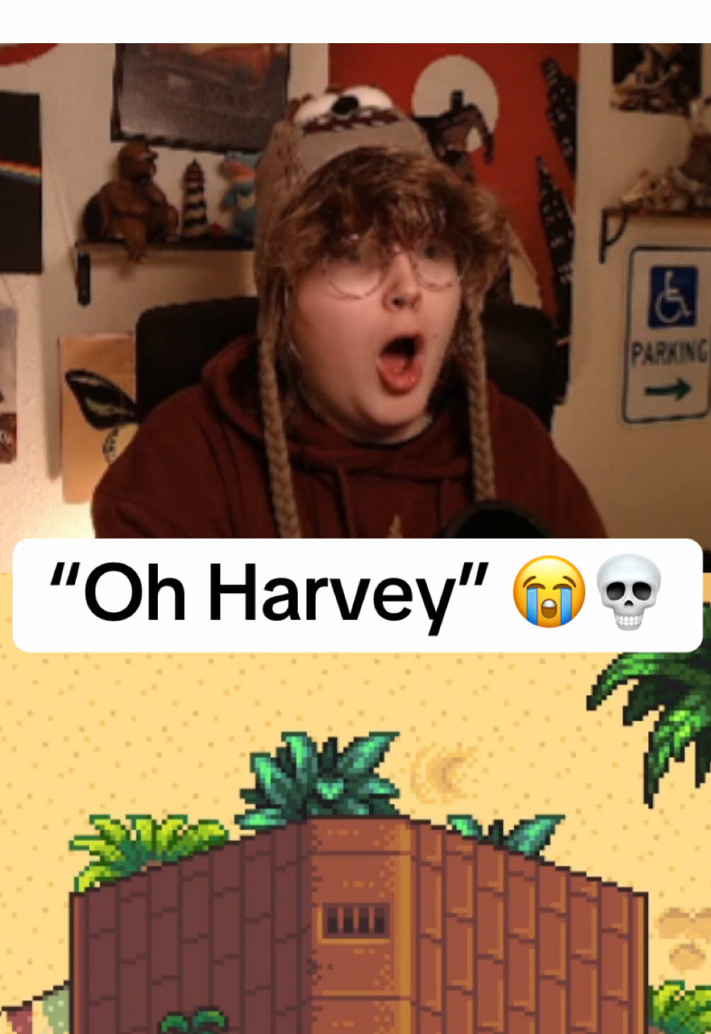 Big Harv is always down for some island fun #fyp #twitch #twitchclips #stardewvalley #twitchstreamer 
