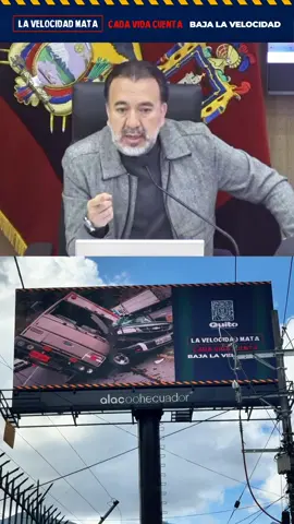 💙 #CadaVidaCuenta I Pabel Muñoz (@pabelml), alcalde de Quito, se refirió a la importancia de la seguridad vial que hoy difunden mensajes de seguridad vial en varios puntos de la ciudad. 👉 Mira el video hasta el final. #QuitoRenace