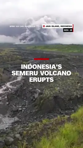 An ash cloud blasted more than a mile into the sky and miles down the volcano's slopes on Wednesday. Officials raised the volcano to its highest alert level, evacuated nearby residents and warned people to stay a few miles away from the volcano's crater over fears of additional eruptions. #cnn #news