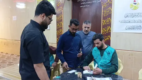 جانب من حضور أبناء التيار الوطني الشيعي في قضاء الدير الحمله التي دعا لها السيد القائد مقتدى الصدر اعزه الله دعم مشروع البنيان المرصوص بحضور خادم الفوج الاول فاضل السويجت . الاعلام العسكري  ______________ الفوج الاول  اللواء الرابع  الفرقه الثالثه