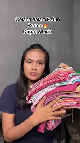 Celana dalam katun dapat 3 lusin #cdkatun #dalemankatun #cdlusinan 