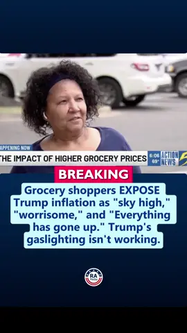 BREAKING: Grocery shoppers EXPOSE Trump inflation as 