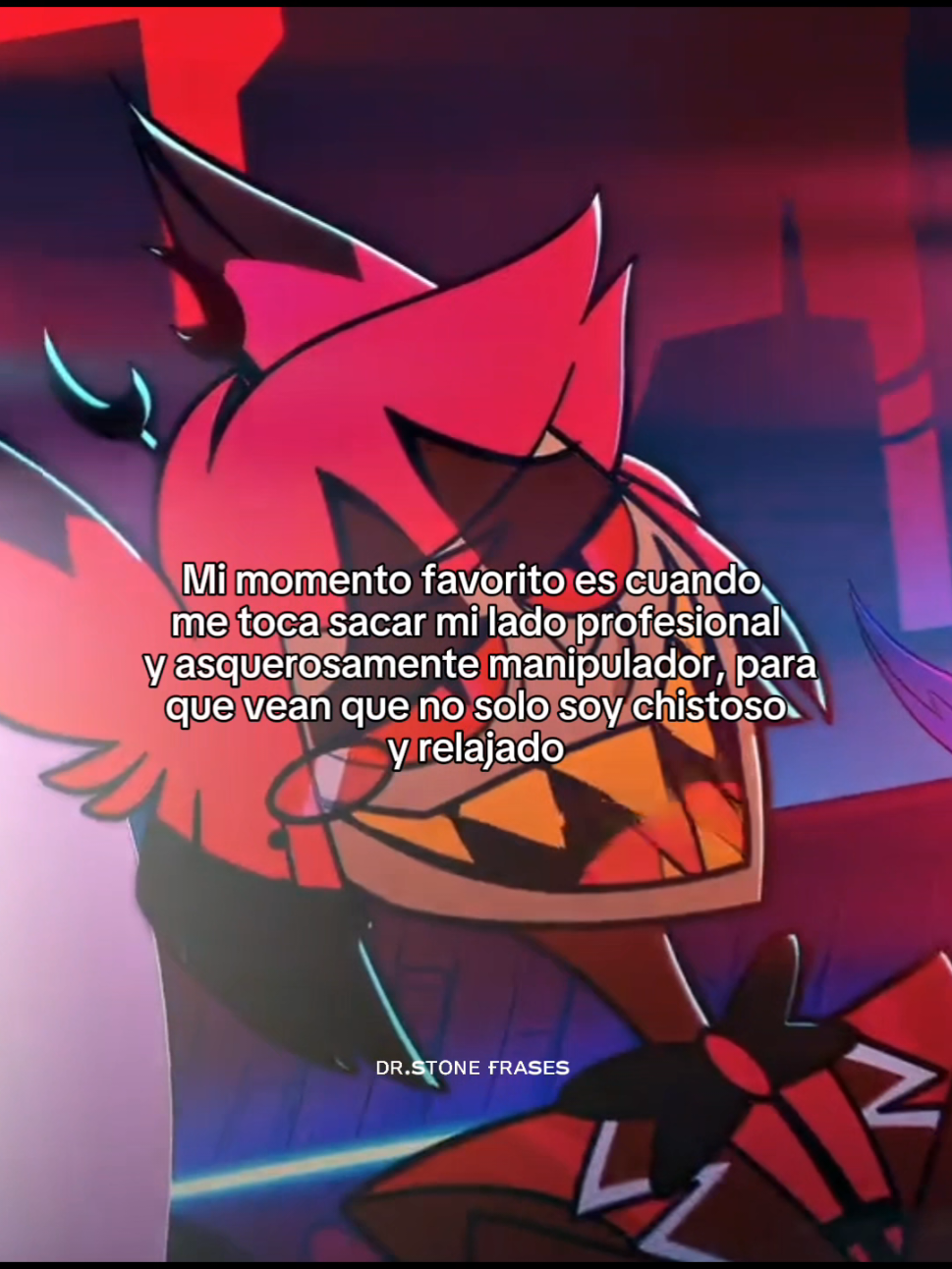 Cuando Alastor muestra que no es solo diversión y risas...#Alastor  #HazbinHotel #Frase #Edit  #Parati 