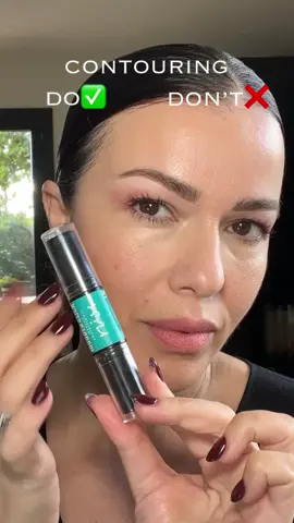 Contouring do & don’t ✨ #makeuphacks #makeup #nyxcontourstick @NYX COSMETICS FRANCE 