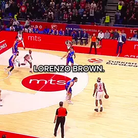 Lorenzo Brown 🧸💥 #edits #lorenzobrown #euroleague #basketball #foryou 