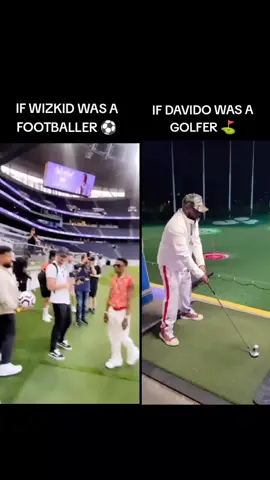 FC vs 30BG in sports edition 😭⚽⛳ Wizkid as footballer, Davido as golfer… pick your champ! #wizkidfc #⚽ #sportsedition  #viralvideos  #wizkidvsdavido 