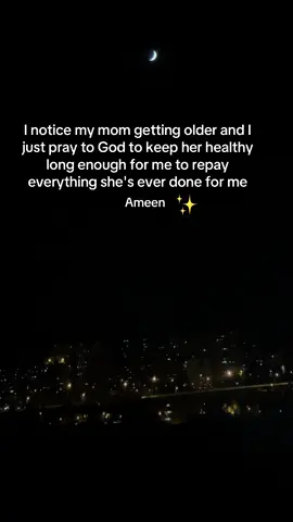 I notice my mom getting older and I just pray to God to keep her healthy long enough for me to repay everything she's ever done for me#fyp #tik_tok #pakistan #quotestory #motherdaughter 