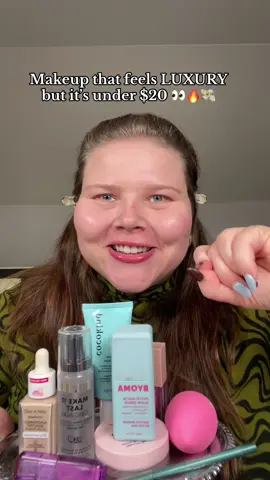 Who said you can’t look glam on a budget?! 😮‍💨🔥  @byoma Phyto Mucin Glow Serum @Beauty of Joseon Eye Serum @cocokind Electrolyte Water Cream @wetnwildbeauty Skin Tint “Fair” & Incognito Concealer “Fair Beige” @aboutface Bronzer Stick “Tan Lines” & Fluid Blush “Jump Start” @L.A. Girl Cosmetics Pro Setting “Soft Pink” & Powder Blush “Just Playful” @loréal paris usa Infallible Bronzer “Fair” & Voluminous Mascara “Burgundy” @Maybelline NY Tattoo Studio Liner “Teal-Tini”  @NYX Professional Makeup Thick If Stick It “Brunette” & Line Loud Lip Liner “Ten out of Ten” @Hard Candy Butter Balm “Berry Mousse” #affordablemakeup #beginnermakeup #makeuptutorial #beauty #affordable 