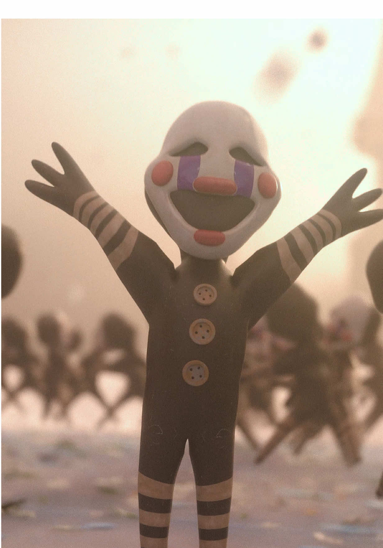 go my puppetlings #fnaf #marionette #puppet #animation #puppetlings 