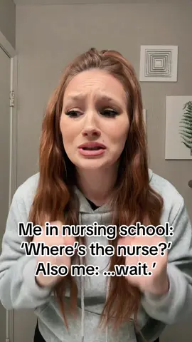 Nursing school humor. #acceleratednursing #nursingstudent #nursinghumor #nursesoftiktok #makingdreamscometrue 