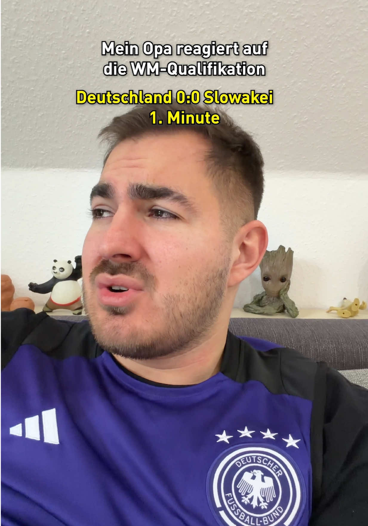 Mein Opa reagiert auf die WM-Qualifikation von Deutschland! #wmqualifikation #fussball #wm2026 