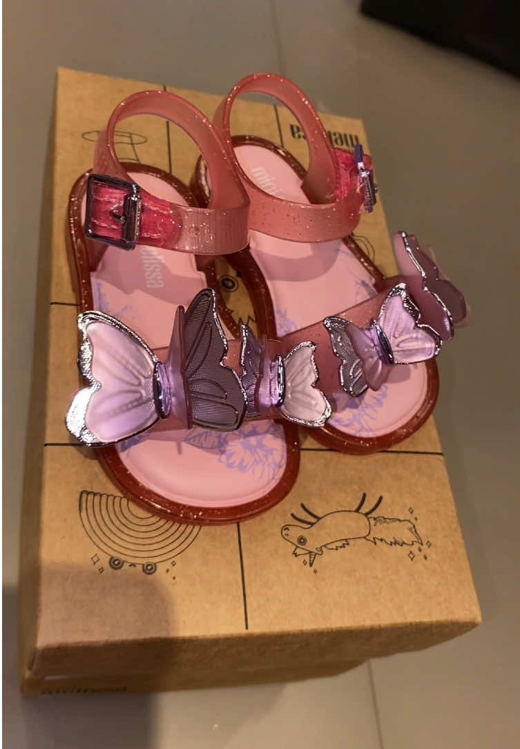 Mini Melissa Fly💖🦋 #minimelissamarsandalfly #vaiprofy #melisseira #melissamar 