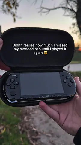 Still the best handheld device you can have in 2025🥹 #psp #nostalgia #2000s #retrogaming #memories 