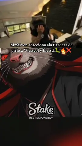 MrStiven reacciona ala tiradera de pirlo a Westcol y blessd 🐛🔥❌ #mrstiventc #blessd #westcol #fyp #paratiiii 