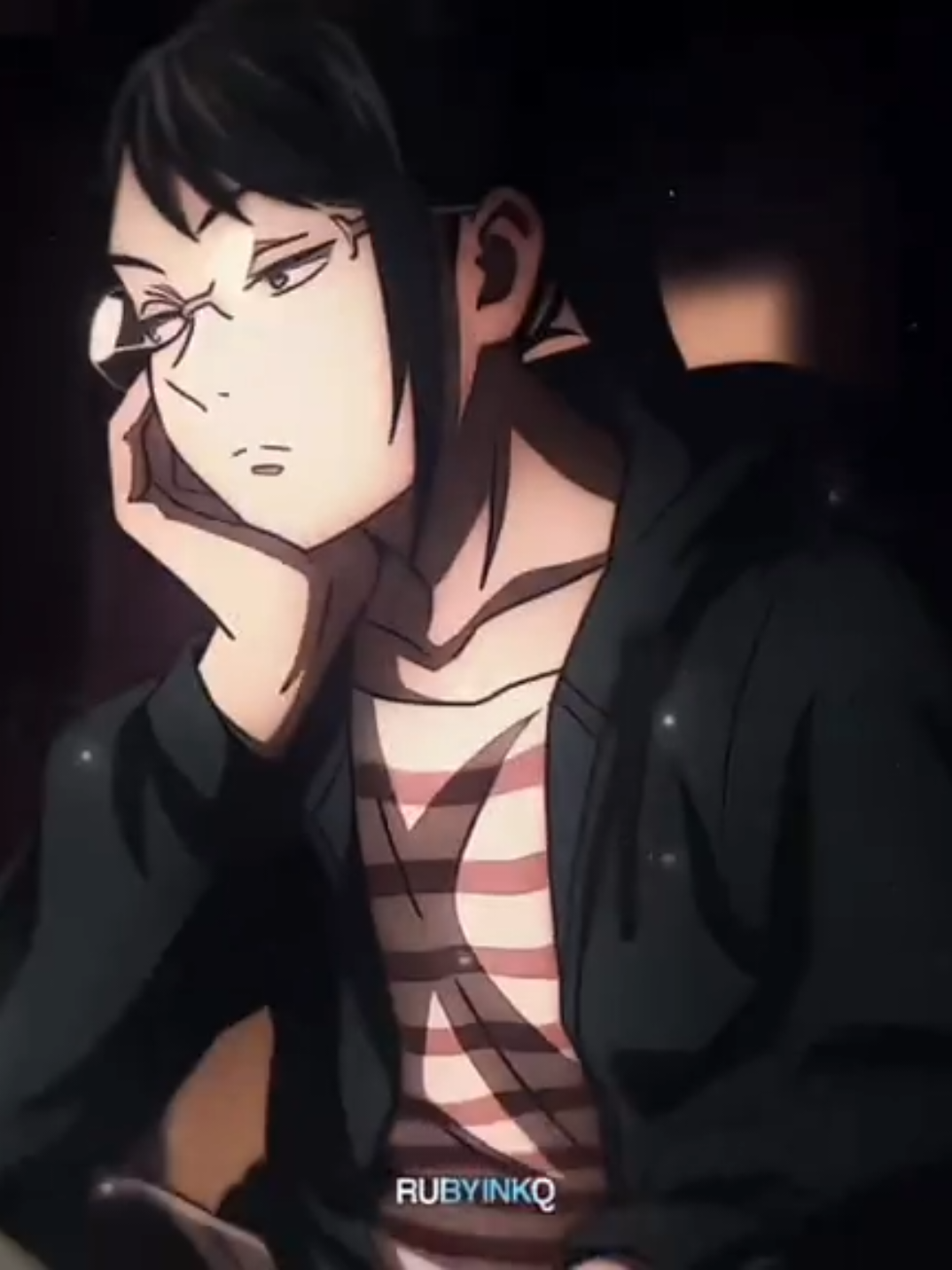 oi, minha ☝🏻   [ fanart cred: palsonart on X ] tags#edit #fyp #rubyinkq #jujutsukaisen #maki 