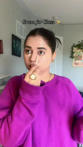 Grwm for Class ✨ • • Products used:  @loréal paris usa BB cream @Maybelline NY Concealer  @NARS Cosmetics Bronzer @rimmellondonus @rimmellondon Blush @elfcosmetics Eyebrow gel @Heart Percent Lipstick  @MAANGE Makeup Brushes • • • #fyp #grwm #grwmforclass #nomakeupmakeup #torontoinfluencer 