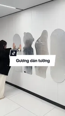Gương soi toàn thân dán tường #guongdantuong #decor #fyp #trending #xuhuongtiktok 