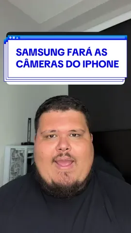 Samsung fará as câmeras do iPhone. Apple deve deixar a parceria com a Sony! #iphone #apple #celular #celulares 