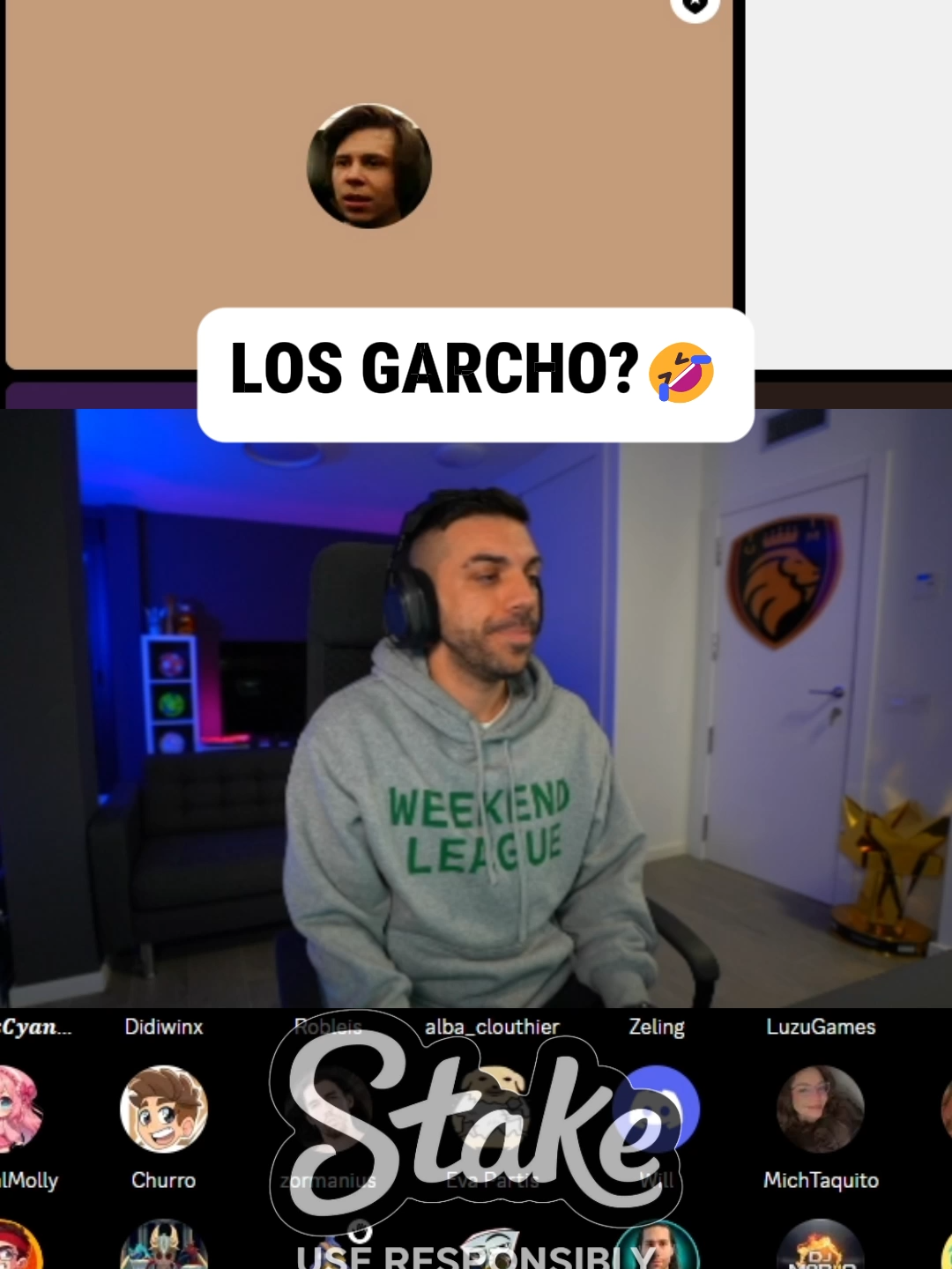 LOS GARCHO?🤣🤣 #squidgame4 #djmario #djmariioclips #rubius #auron #komanche