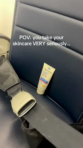 Safety first for the best! ✈️#aveeno #winterskin #winterskincare #skinbarrier 