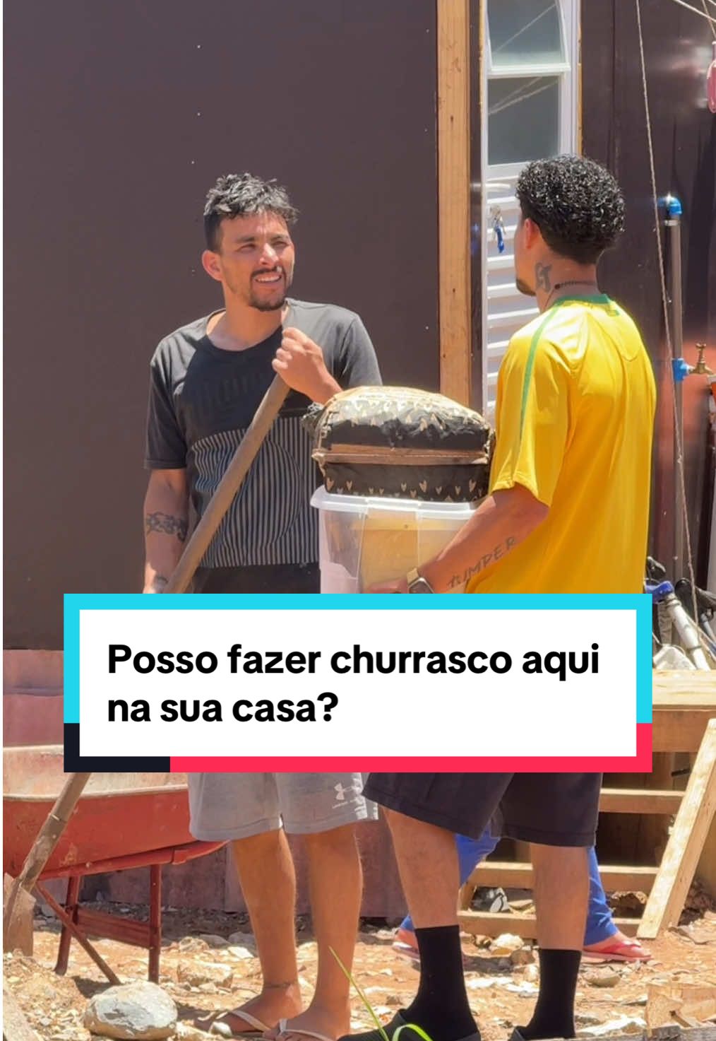 TENTEI FAZER CHURRASCO  E ME SURPREENDI COM RESULTADO 