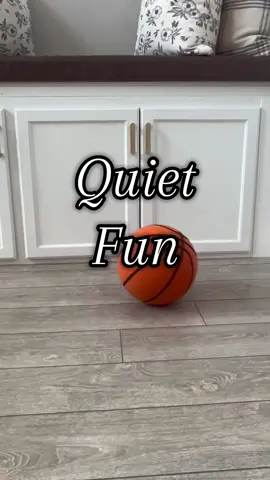 This silent basketball is such a mom win! It has a great bounce like a real basketball but makes almost no noise. Perfect for indoor practice without the constant pounding. It’s been such a hit for kids and teens who love to dribble inside. #silentbasketball #giftidea #holidaygifts 