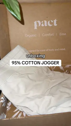 Cotton Jogger #jogger #cotton #pact @WearPact 
