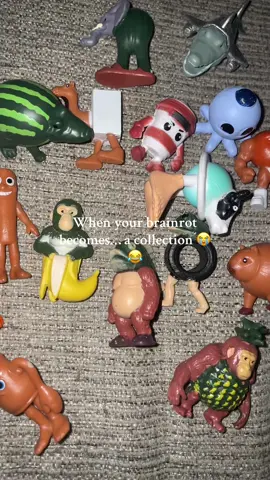 Why are they all so dramatic and adorable at the same time?! #ItalianBrainrot #BrainrotFigurines  #TinyFigurines #AmazonFinds 