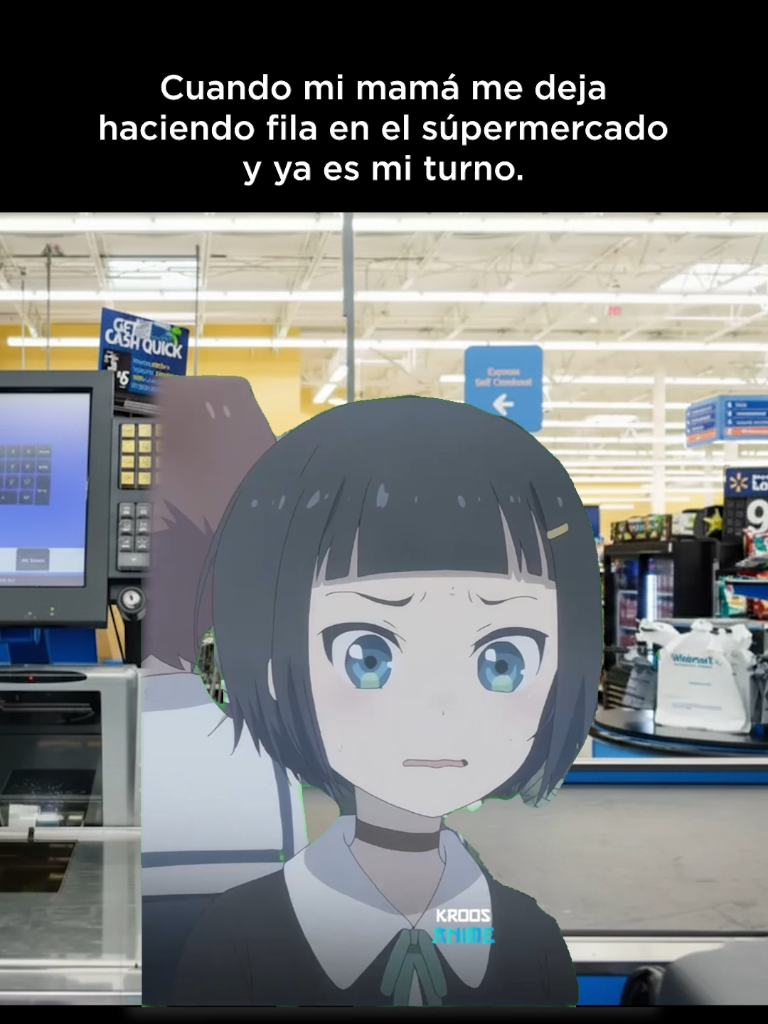 #supermercado #meme #anime #kroosanime