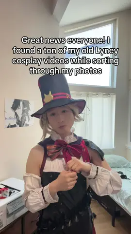 Great news everyone, I found a ton of my old Lyney cosplay videos while I was sorting through my photos. It would be my honor and pleasure to share them #GenshinImpact #lyney #cosplay #genshin #core 