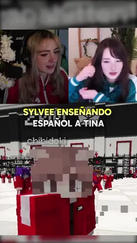 Sylvee enseñando el calla ctm a tina xd #sylvee #sylveey #tinakitten #squidcraft #squidgames #twitch #fyp