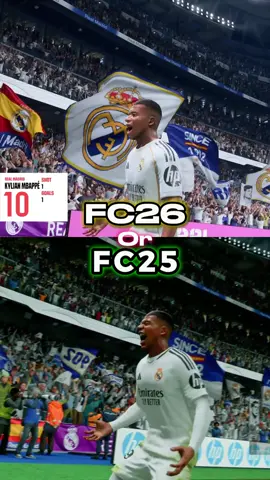 Who did it better? FC26 or FC25 #fc26 #eafc #fc25 #mbappe #easportsfc 