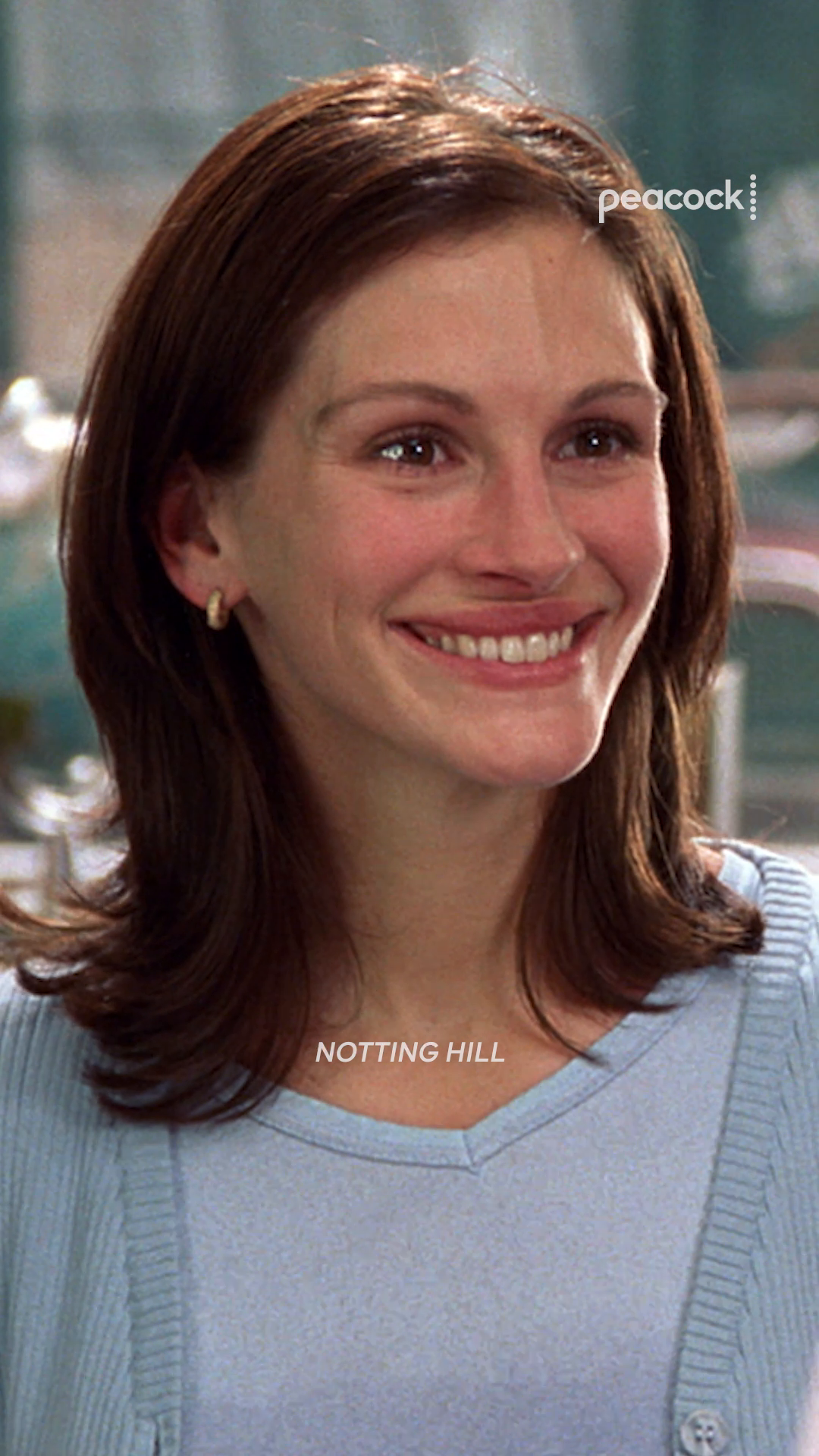 I'm also just a girl, standing in front of a boy 🥺 #NottingHill is streaming on Peacock. #JuliaRoberts #HughGrant #RomanticComedy