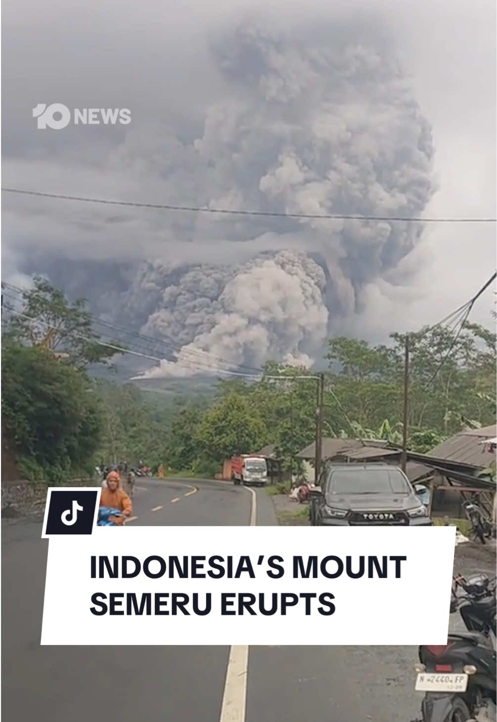 Indonesia’s Mount Semeru, the tallest peak on Java Island, has erupted, prompting evacuations and leading authorities to raise the alert to the highest level. Ash clouds as high as 2 kilometres high were seen spewing above the mountain’s peak and a mixture of rock, lava and gas travelled up to 7km down its slopes several times from midday to dusk. More than 300 residents in the three villages most at risk in the district of Lumajang were evacuated to government shelters, but no casualties have been reported. The Australian Bureau of Meteorology’s Volcanic Ash Advisory Centre has issued a red aviation alert following the eruption. #10news #indonesia #volcano #semeru 