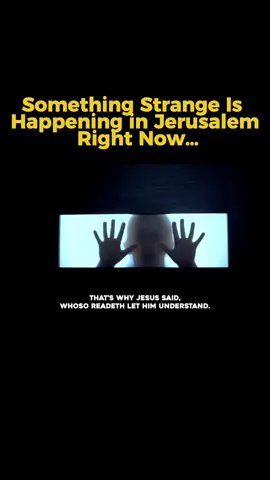 Something Strange Is Happening in Jerusalem Right Now…
