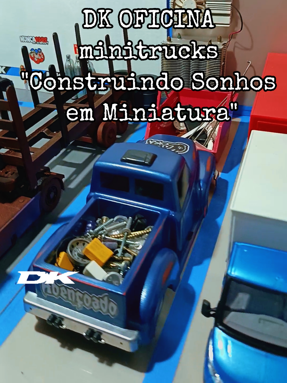 Deus abençoe sempre a todos vcs meus amigos 🙏 ... hj trabalhei muito não deu tempo de mexer nas minis 🥹🤝#volvo #customtrucks #minitrucks #miniatura #qualificados 