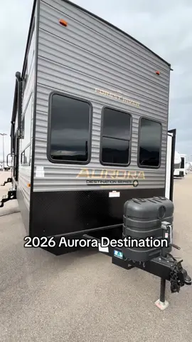 2026 Aurora Destination 42CONDO!! Plus 1 Year Rv Complete ✅ Sleeps 10 Length: 45 FT 5 In  Dry Weight: 12,987Lbs Blue Compass Price $69,995!! $675 A Month W/6K Down! Power Awning 2 Slides Fresh: 55 Gallon Black: 44 Gallon Grey : 89 Gallon Queen Bed 60 × 74 21.8 CF GE French Door Fridge GE 4 Burner Range 15K BTU A/C W/Heat Pump 2nd 13.5K BTU A/C W/HEAT 60K BTU TANKLESS Hot Water Heater 🔥 35K BTU Furnace 🔥🔥 Washer and Dryer Stacked! Porcelain Toilets!! 🚽  Fire Place In Master Suite ♦️ Heated AND Enclosed Underbelly Contact Kodiak for more info or to get a deal done! #rvlife #forsale #aurora #condo #destination 